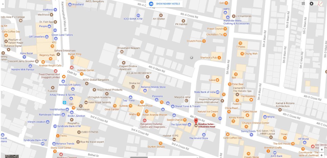 Roseline Suites 벵갈루루 외부 사진