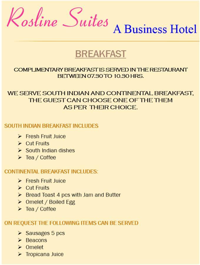 Roseline Suites 벵갈루루 외부 사진